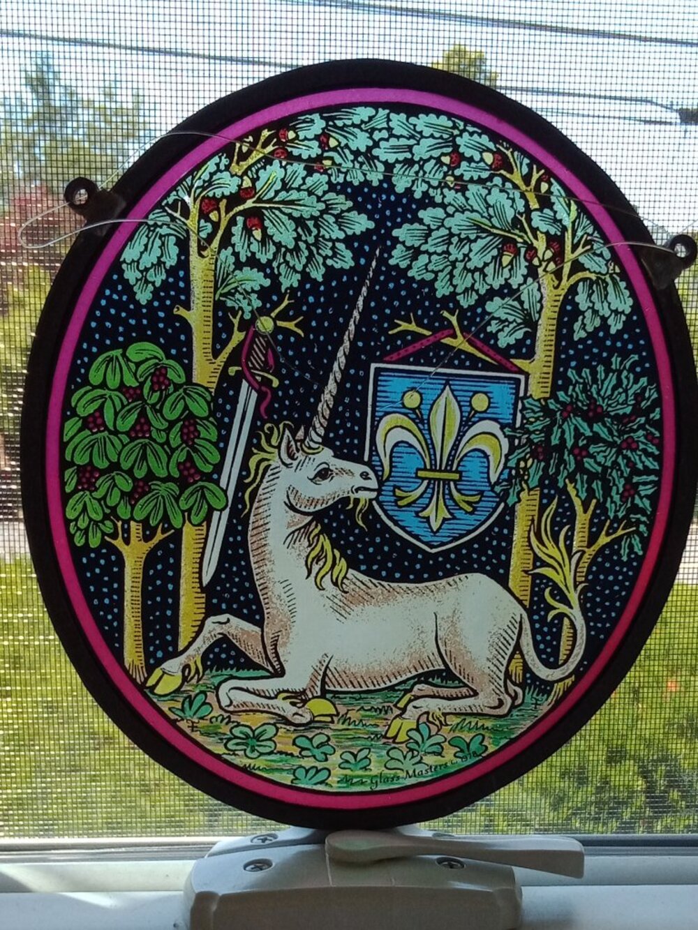 Unicorn Suncatcher/Woodlands